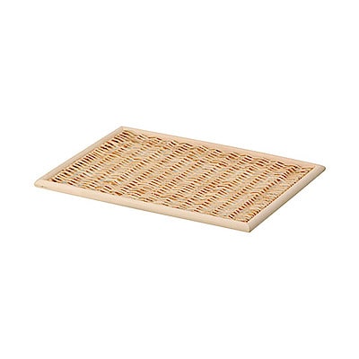 ブリ材・長方形バスケット用フタ　幅３７×奥行２６×高さ２ｃｍ