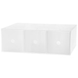 ポリプロピレン小物収納ボックス３段