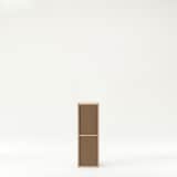 パルプボードボックス・スリム・２段／ベージュ