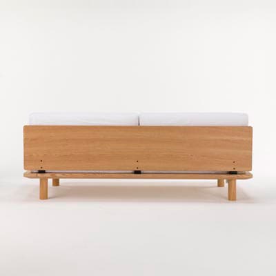 木製ソファフレーム／タモ材・ナチュラル・クッション付