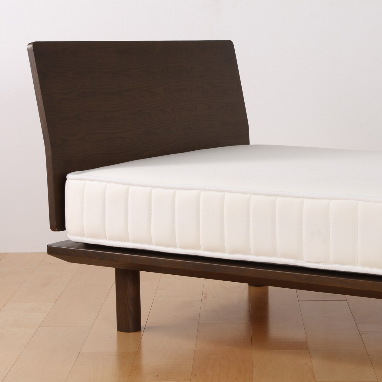 木製ベッドフレーム用ヘッドボード・セミダブル／ブラウン