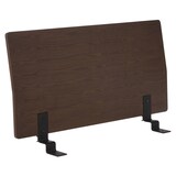 木製ベッドフレーム用ヘッドボード・セミダブル／ブラウン