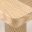 木製ベッドフレーム・ダブル／タモ材・ナチュラル２００９
