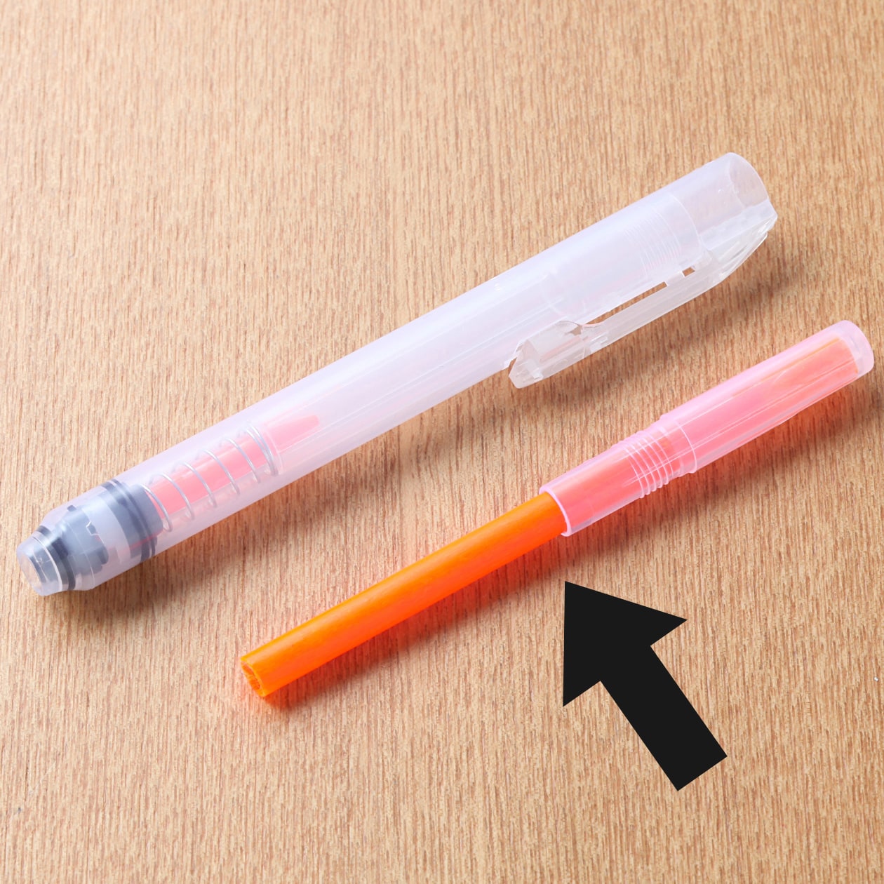ノック式蛍光ペンリフィル | 無印良品