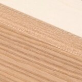 木製ベッド・セミダブル・タモ材／ナチュラル・無垢脚