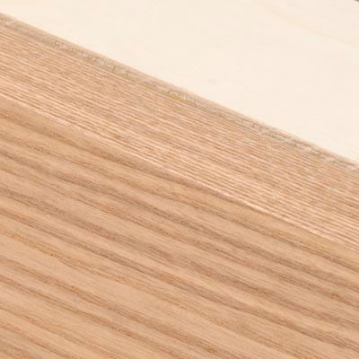 木製ベッド・セミダブル・タモ材／ナチュラル・無垢脚