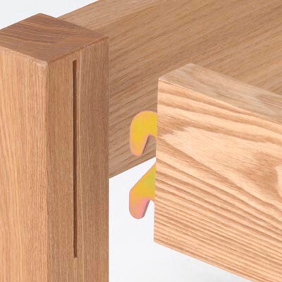 木製ベッド・セミダブル・タモ材／ナチュラル・無垢脚