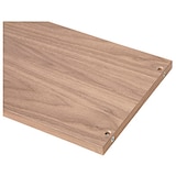 【パーツ】スタッキングシェルフウォールナット２段用側板（天板仕様）