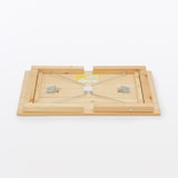 パイン材ローテーブル・折りたたみ式