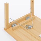 パイン材ローテーブル・折りたたみ式