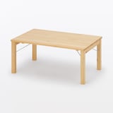 パイン材ローテーブル・折りたたみ式