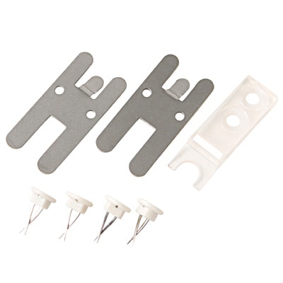 【パーツ】壁に付けられる家具用フック２ピン４脱着工具１付