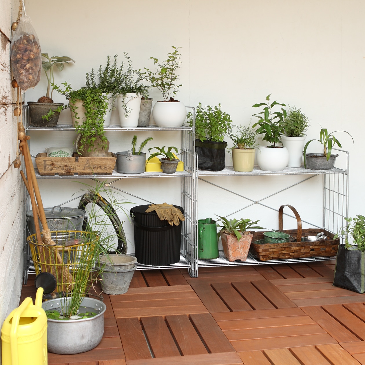 溶融亜鉛シェルフ・2段組立て式 | 無印良品