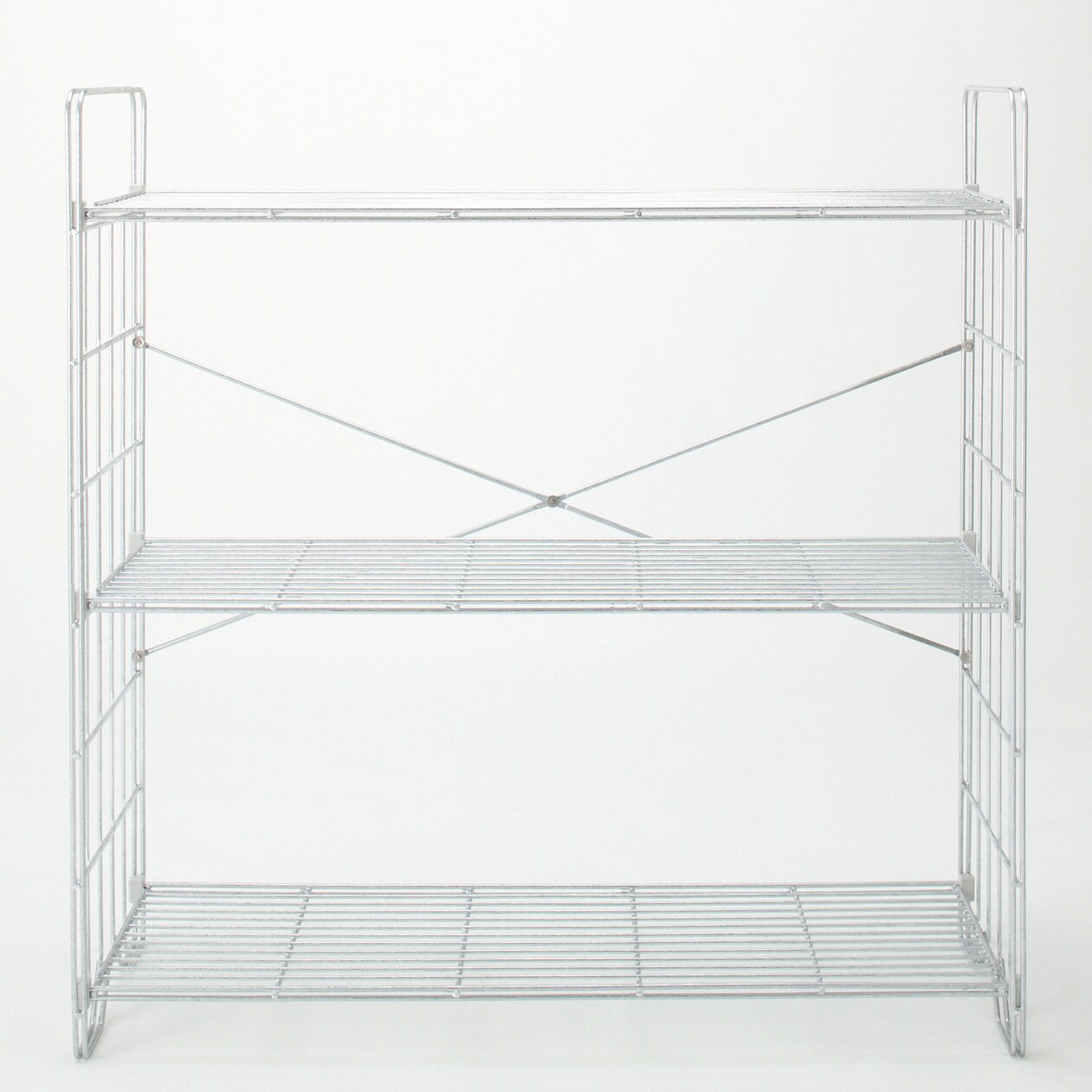 溶融亜鉛シェルフ・３段組立て式