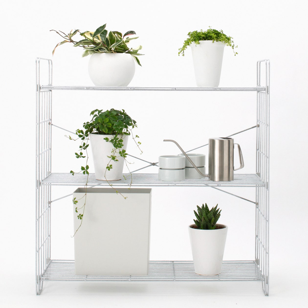 溶融亜鉛シェルフ・３段組立て式