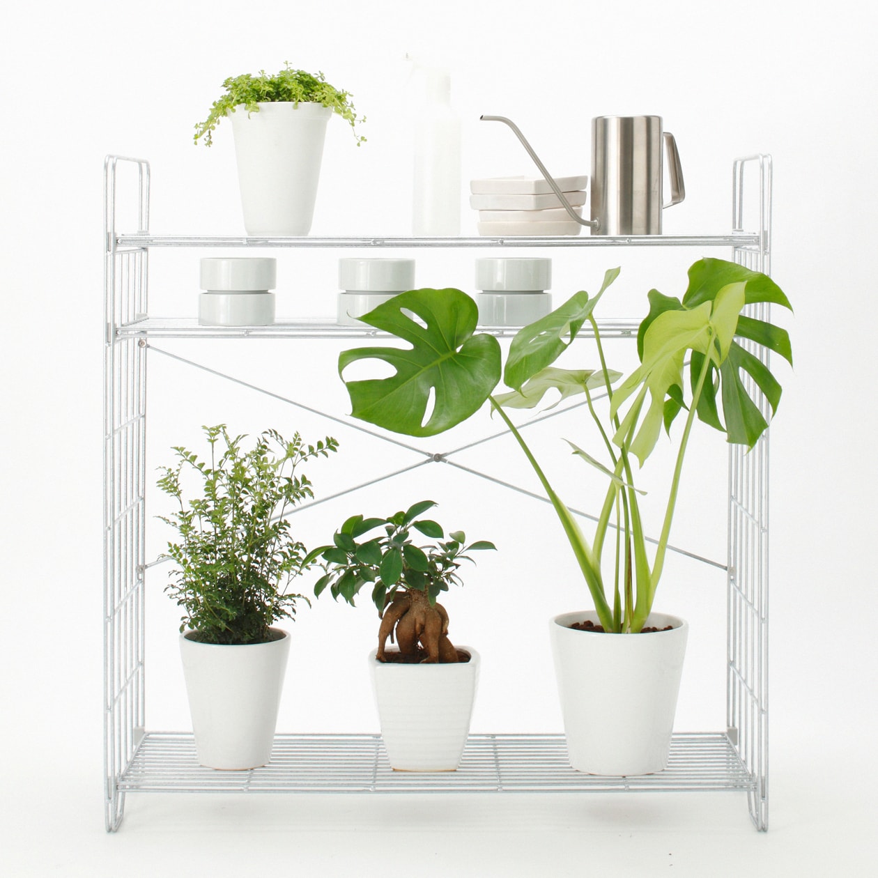 溶融亜鉛シェルフ・３段組立て式