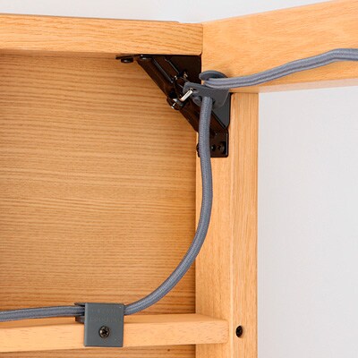 こたつ正方形・本体・タモ材／ナチュラル