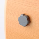 楕円こたつ・本体・タモ材／ナチュラル