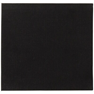 綿麻増やせる アルミコート フリー台紙アルバム スクエア １０枚 ２０ページ 黒 増やせるアルバム 通販 無印良品