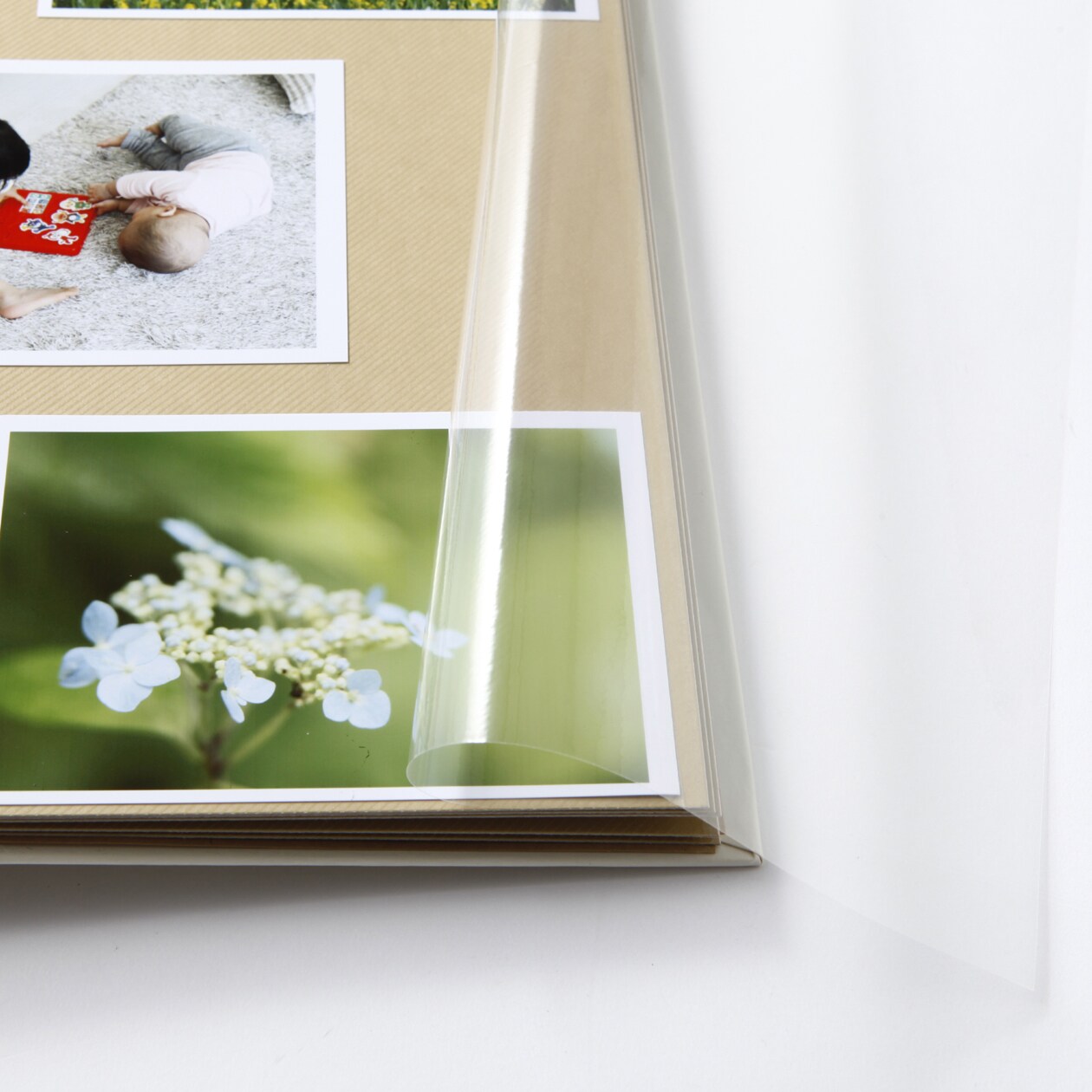 紙クロス増やせる　クラフト　フリー台紙アルバム