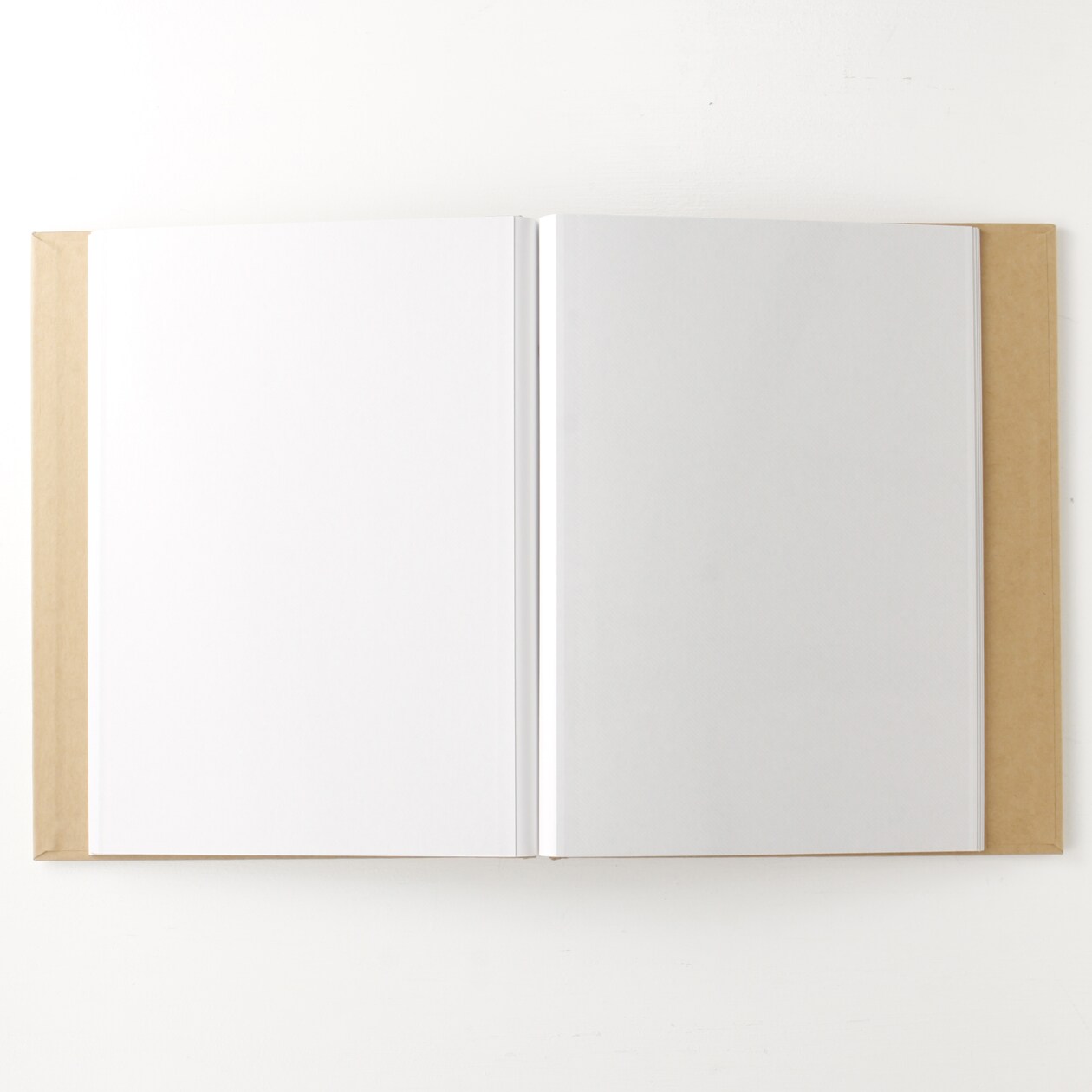 クラフト表紙増やせる　フリー台紙アルバム