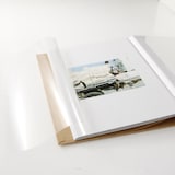 クラフト表紙増やせる　フリー台紙アルバム