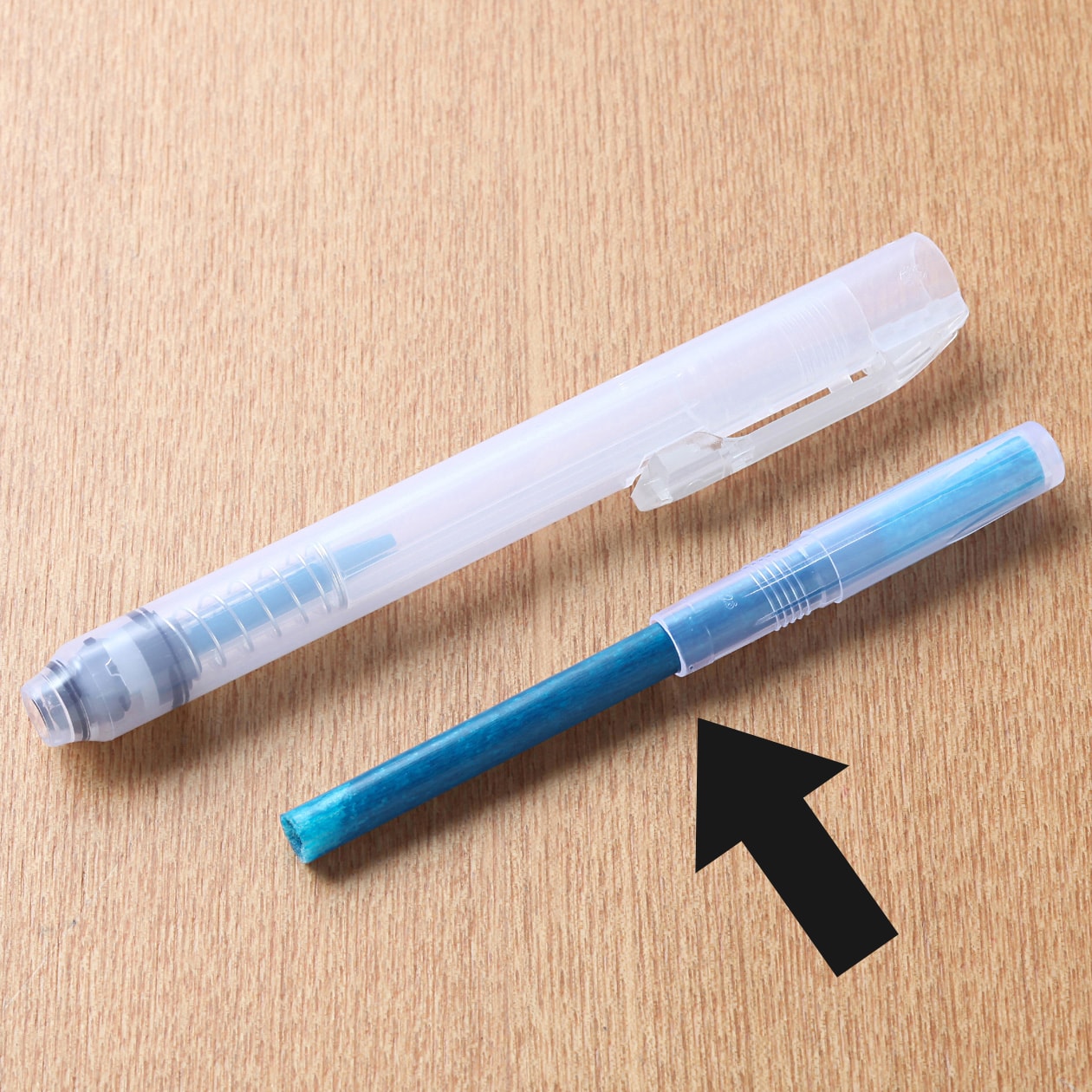 ノック式蛍光ペンリフィル