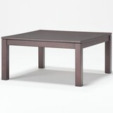 こたつ正方形・本体／ダークブラウン・大