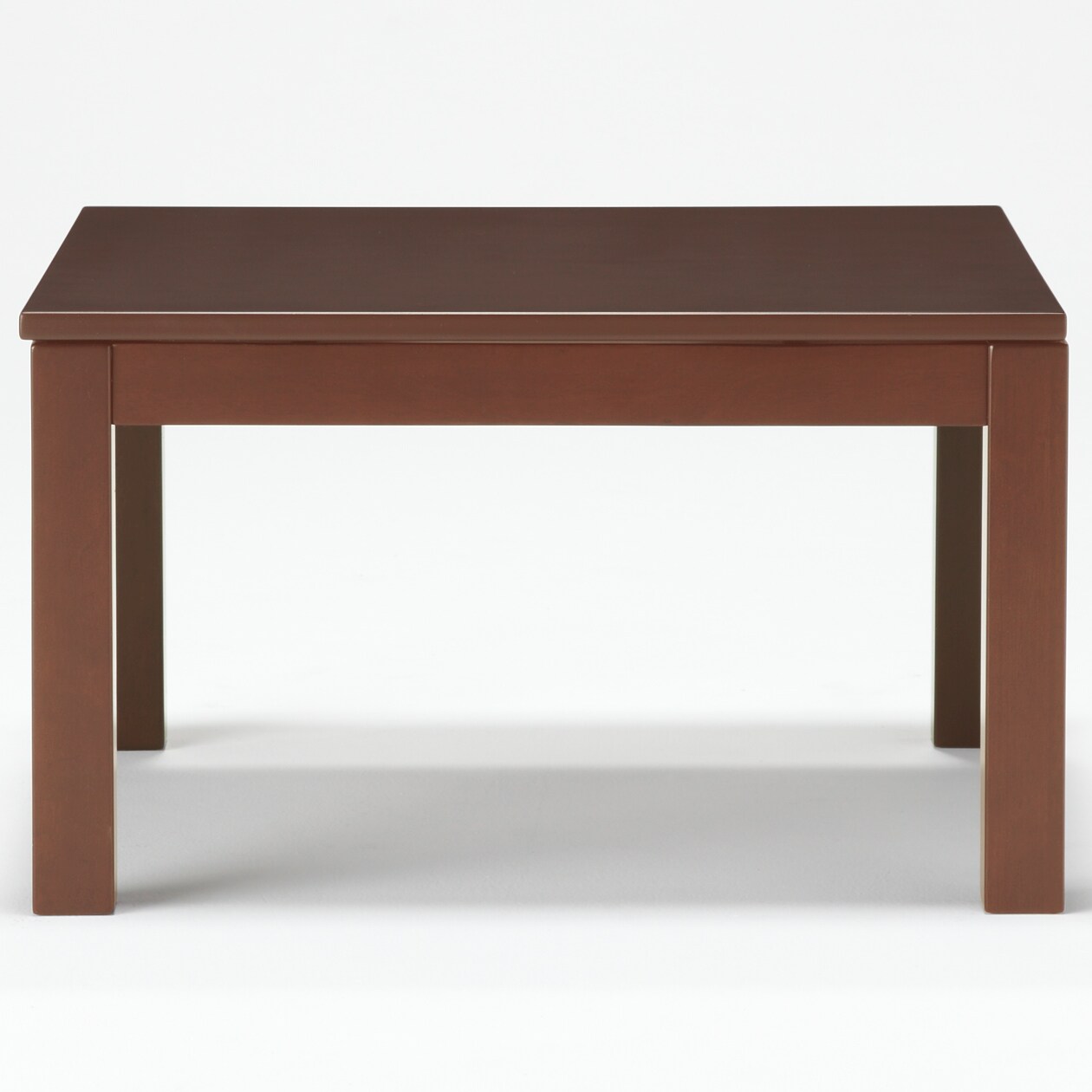 こたつ正方形・本体／ダークブラウン・大