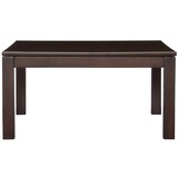 こたつ正方形・本体／ダークブラウン・大