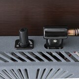 楕円こたつ・本体／ダークブラウン