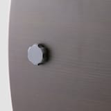 楕円こたつ・本体／ダークブラウン