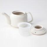 磁器ベージュポット