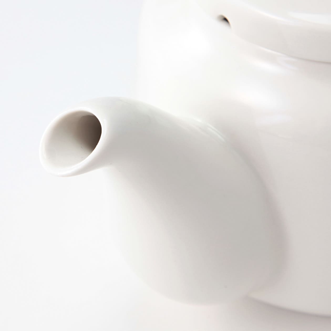 磁器ベージュポット