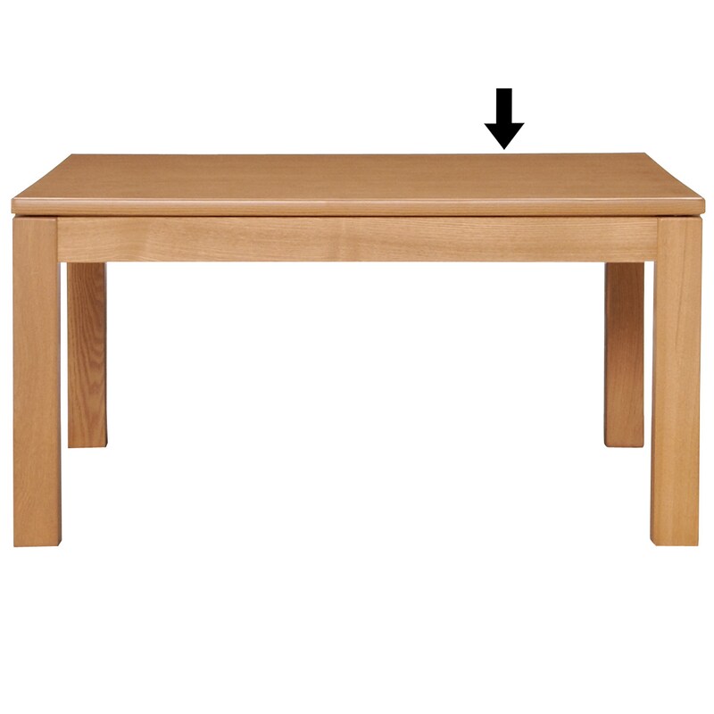 パーツ】こたつ 天板（正方形 タモ材 ナチュラル）75×75 | 無印良品 