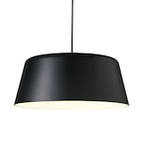 ペンダントライト台形・Ｌ／シェード・コード・フランジ：ブラック