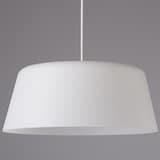 ペンダントライト台形・Ｌ／シェード：透過／コード・フランジ：ホワイト