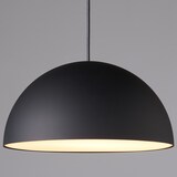 ペンダントライト半球・Ｍ／シェード・コード・フランジ：ブラック