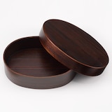 木製　漆塗り弁当箱