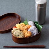 木製　漆塗り弁当箱