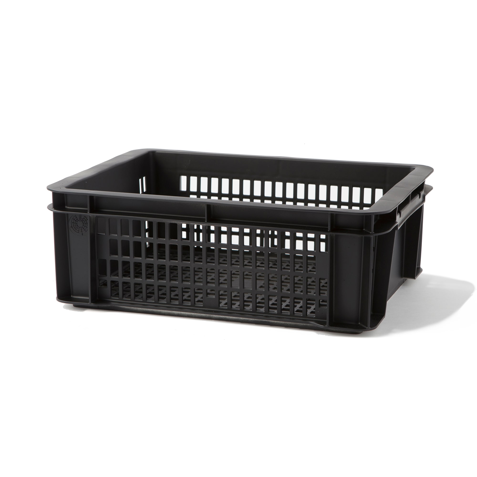 ポリプロピレン通函・メッシュ／ダークグレー