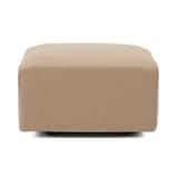 綿平織ユニットソファオットマン小用カバー／ベージュ