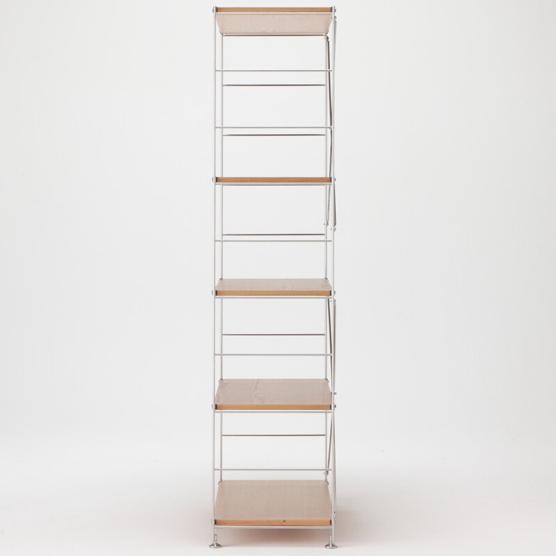 ステンレスユニットシェルフ・オーク材棚セット・ワイド・大 | 無印良品 