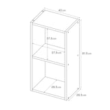 スタッキングシェルフ・２段・オーク材