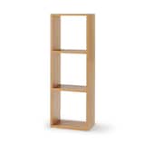 スタッキングシェルフ・３段・オーク材