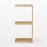 スタッキングシェルフ・追加２段・オーク材