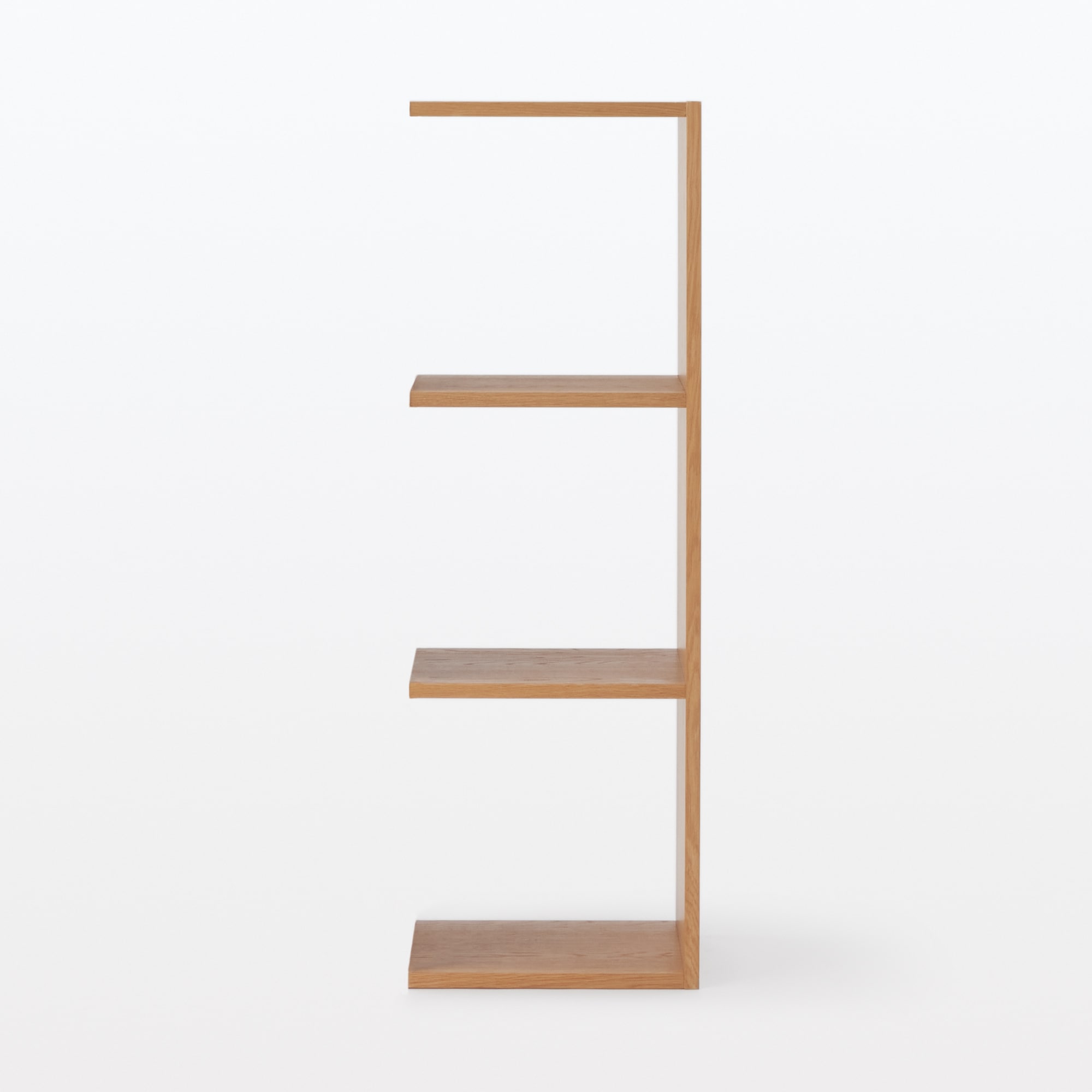 スタッキングシェルフ・追加３段・オーク材