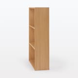 スタッキングシェルフ・ワイド・３段・オーク材