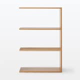 スタッキングシェルフ・ワイド・追加３段・オーク材