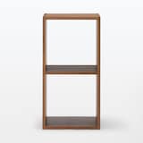 スタッキングシェルフ・２段・ウォールナット材